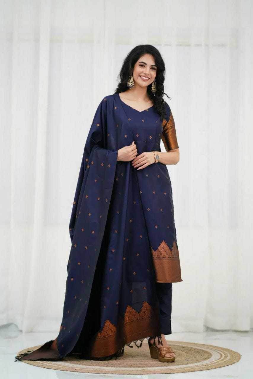 Silk Cotton Printed Kurti - MYLUXURY LANE ENTERPRISE